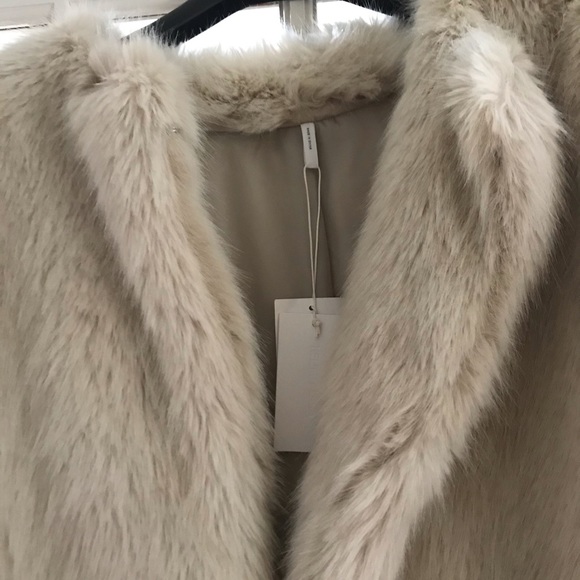 Helmut Lang Faux fur coat - Picture 5 of 11